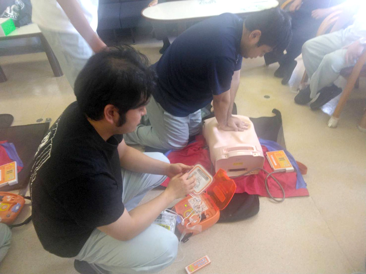 心肺蘇生法及びＡＥＤ訓練