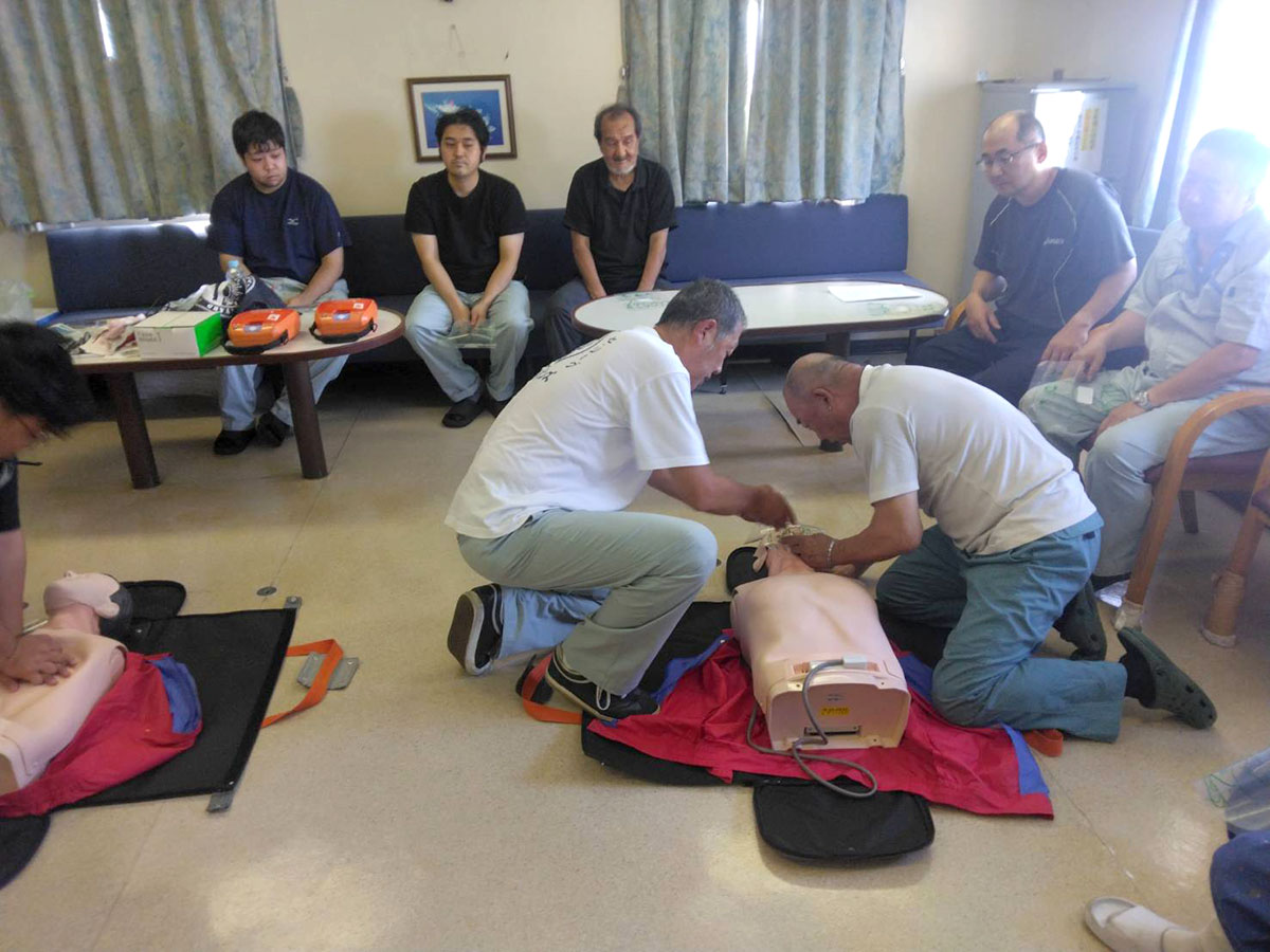 心肺蘇生法及びＡＥＤ訓練