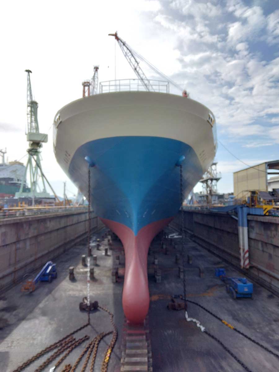 むさし丸ドック入渠 2