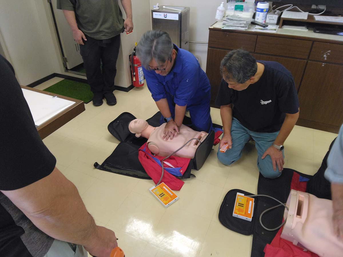 心肺蘇生法及びＡＥＤ訓練