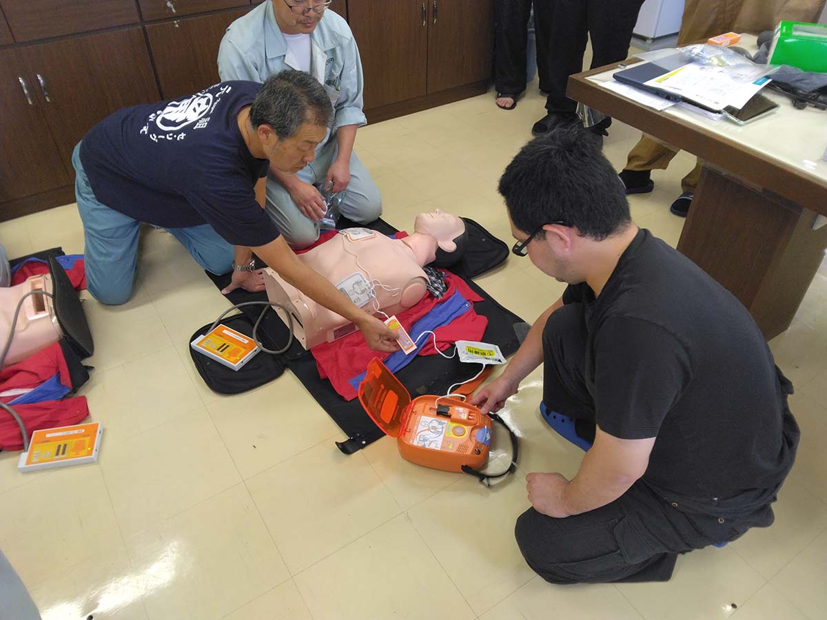 心肺蘇生法及びＡＥＤ訓練